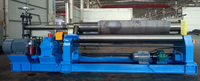 W11-25X2000 Rouleau à trois rouleaux mécanique à vitesse réglable pour tôles d'acier, utilisé dans la fabrication de quincaillerie et de machines