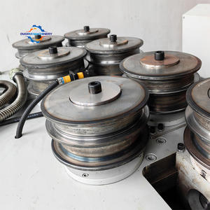 Máquina de Curvado de Rodillos <span class=keywords><strong>DR</strong></span>-120CNC, Curvadora de Metal de 7 Rodillos, Curvadora de Tubos Redondos, Tubos Cuadrados y Tuberías - Product Image 5