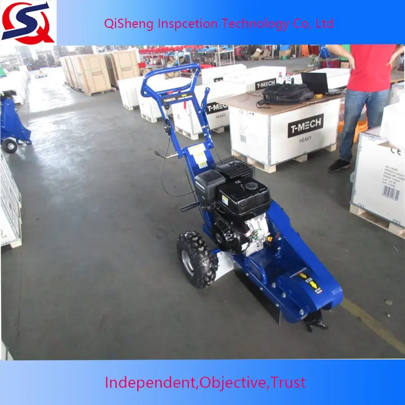 Stump Grinder Product Inspection Service Third Party Company In China Quality Control Service For Pre Shipment