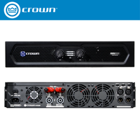 Amplificateur de puissance professionnel double canal CROWN KVS500 750W Stéréo 1500W en pont 2U Montage en rack Ampli audio Système sonore PA Garantie 3 ans