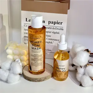 Amazon Hot Bán Mật Ong Thân Mật Chăm Sóc Kit Vẻ Đẹp Nữ Sản Phẩm Âm Đạo Gel Giúp Và Làm dịu Ngứa Yoni Rửa Bán Buôn