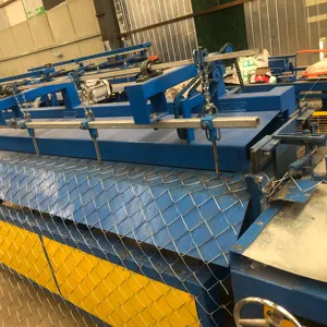 Semi-automatic Automatic mesh chain link fence machine