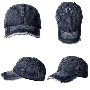 Gorras de Béisbol con Logotipo Bordado Personalizado, Gorra Deportiva con Visera Curva, Estilo Retro Desgastado, para Uso Diario al Aire Libre - Product Image 2