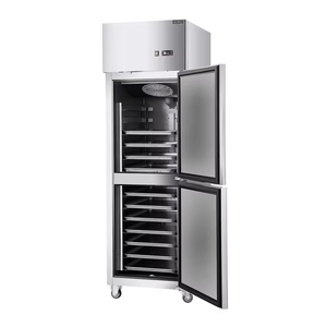 Refrigerador Compacto BINGEEDIY con Temperatura Personalizable de 8°C a -22°C, Control Digital, Congelador de 2 Puertas para Cocinas Comerciales IWFLLDX2M- - Product Image 3