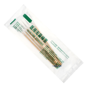 Hisopos Médicos Estériles de Algodón de 12 cm, Desechables, de Una Sola Punta, Empaquetados Individualmente para Uso Médico - Product Image 1