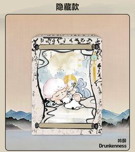 100% Original POMART Bolha Mart DIMOO Um Vento Lua Série Art Collection Card Tendência Blind Box Periferia - Product Image 5