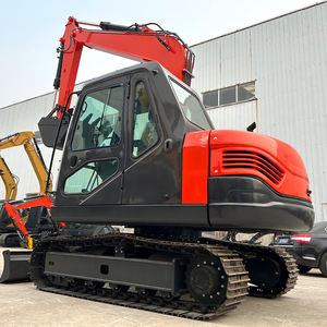 Excavatrice de l'EURO 5 EPA de la CE grande 6 tonnes voie en caoutchouc de 8 tonnes équipement multifonctionnel d'excavation de construction avec la rotation attaquent - Product Image 2