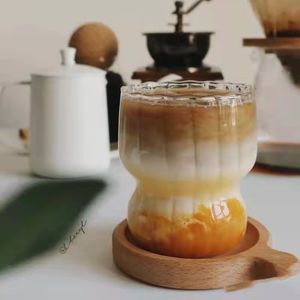 Venta al por mayor hecho a mano vidrio de borosilicato forma de flor claro helado vaso de cristal leche cerveza jugo té taza whisky <span class=keywords><strong>Martini</strong></span> copa de vino - Product Image 6