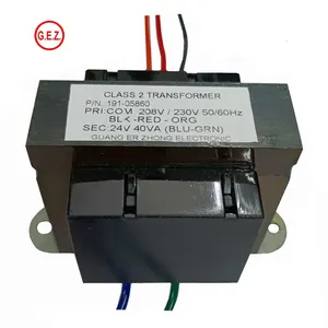 Trasformatore di controllo Step Down di isolamento 100 VA da 220 V a 24 V AC