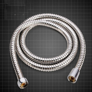 Tuyau de douche en acier inoxydable Crane Crown, 1.5m, diamètre intérieur flexible, 1/2 pouces, tuyau de plomberie pour connexion de pomme de douche - Product Image 1