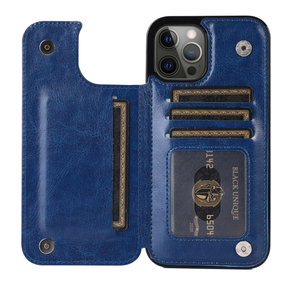 Étui portefeuille à rabat de luxe pour <span class=keywords><strong>iPhone</strong></span> 7 <span class=keywords><strong>8</strong></span> <span class=keywords><strong>Plus</strong></span> XR XS Max 11 12 13 14 15 16 17 Air Multi porte-cartes étui de téléphone - Product Image 1