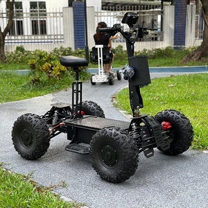 Scooter Todoterreno Plegable de 4 Ruedas de 3600/4000/5000/7200/8000/10000W, Potente Scooter Plegable de 4 Ruedas de 10000W para Adultos -- W - Product Image 4