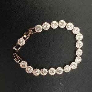 Fashionable Luxury Jewelry Set with Devil Eye Mesh Logo Including Necklace for Bracelet <b>Earrings</b> Classic <b>Chain</b> & Link Bracelets - Product Image 3