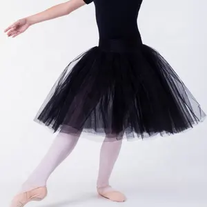 C2319 Gonne <span class=keywords><strong>Tutu</strong></span> da Balletto Romantiche per Ragazze, Vendita all'Ingrosso di Gonne Lunghe Nere da <span class=keywords><strong>Danza</strong></span> per Bambini, <span class=keywords><strong>Tutu</strong></span> per Prove - Product Image 1