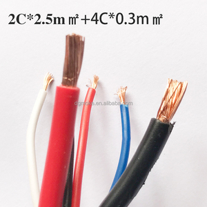 Cabezal de carga para vehículo eléctrico <span class=keywords><strong>2</strong></span> + 4, batería de iones de litio de cobre puro estándar, conector macho hembra, enchufe, cable de carga 50A, PC - Product Image 5