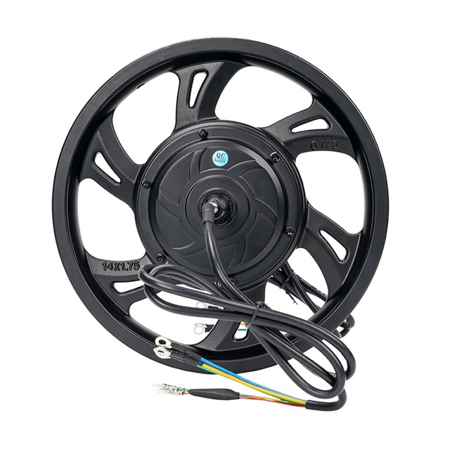14inch 72V 5000W 130km/h 85N.M Electric BLDC Gearless Wheel Hub Motor for Electric Bikes