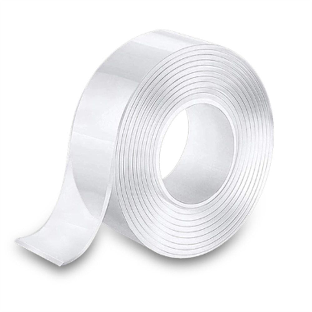 Толщина 2 мм ширина 20 мм двухсторонняя лента Водонепроницаемый многоразовый клей Transparentc 1/2/3/5 метров