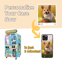 Máquina Expendedora de Fundas Personalizadas para Teléfonos, Máquina de Fundas para Teléfonos Personalizadas, Equipo Comercial Automatizado para Supermercados