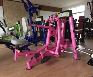 वाणिज्यिक जिम क्लब फिटनेस उपकरण भारोत्तोलन खेल प्रशिक्षण उपकरण मिड रो मशीन का उपयोग करें