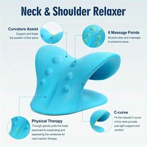 Dropshipping Products 2025 <b>Cervical</b> <b>Neck</b> Traction Device Stretcher <b>Neck</b> and Shoulder Relaxer Chiropractic <b>Pillow</b> - Product Image 3