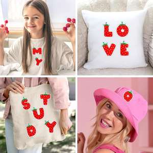 Nuevo Parche Termoadhesivo con Diseño de Fresa para Decorar Ropa, Bolsos y Sombreros - Product Image 3