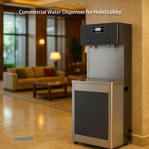 Dispensador de <span class=keywords><strong>Agua</strong></span> Vertical Eléctrico Inteligente Comercial de Alta Gama con Sistema de Filtración UF RO, <span class=keywords><strong>Agua</strong></span> Fría/Caliente para Uso en Exteriores - Product Image 1