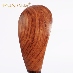 MUXIANG Handmade Rosewood Smoking Pipe 3mm Smoke Channel Colored Glue Mouthpiece Freestyle Tobacco Pipe - Product Image 3