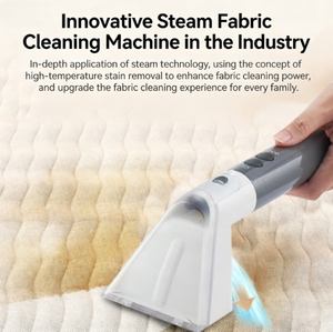 مكنسة كهربائية منزلية متعددة الوظائف صغيرة الحجم بدون كيس للتنظيف بالرش والشفط للسجاد والستائر والأرائك - Product Image 5