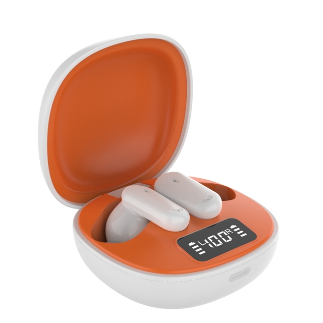 Wholesale TWS Sports Reduction Earphones ANC Noise Cancelling BT Headphone Wireless Tws Earbuds With LED Digital Display