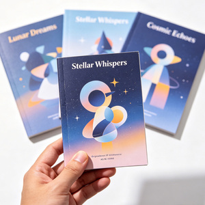 Mini Size Custom Size Custom Booklet Printed Booklet Custom Booklet Printing with Saddle Stitch Bound - Product Image 1