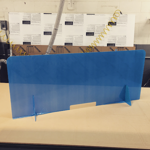 Pince rapide en acrylique de protection personnalisable en gros Bouclier contre les germes Séparateur transparent Produit en plastique sécurisé à distance sociale - Product Image 5