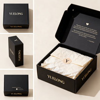 Boîte d'expédition personnalisée avec papier d'emballage, emballage cadeau pour vêtements, emballage cadeau haut de gamme en carton ondulé, boîte d'expédition pour vêtements, lingerie