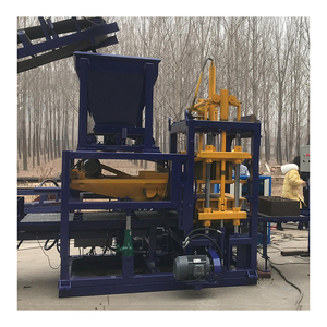 QT4-15 màu Interlock paver khối bê tông Máy làm bán trong Ghana dễ dàng để hoạt động thủy lực Khối Máy làm - Product Image 3