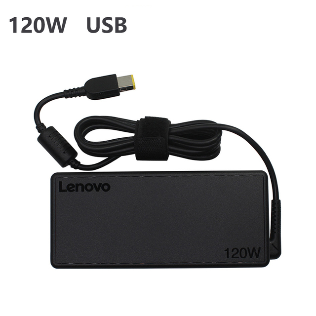 120W USB 20V 6A Laptop Ac Adapter Power Supply Charger for Lenovo A7400-N000 AIO 700-24ISH S4150-00 AIO 520 310S Notebook