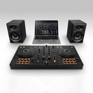 Consola Mezcladora de Audio DDJ-FLX4 de 2 Canales con Materiales Metálicos y Plásticos en Grafito, Pantalla Retroiluminada, Efectos Integrados y EQ Completo - Product Image 3