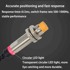 MDCN M18圆柱形防水光电开关传感器接近开关耐高温金属外壳传感器 - Product Image 4