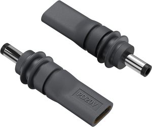 Dc5.5 * 2.1Mm Nam Để Nữ <span class=keywords><strong>Adapter</strong></span> Pd 100W 20V5a Nhanh Chóng Sạc <span class=keywords><strong>Adapter</strong></span> USB C Nữ Để DC Power <span class=keywords><strong>Adapter</strong></span> Cho Starlink <span class=keywords><strong>Mini</strong></span> - Product Image 1