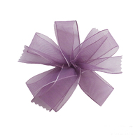 Ruban d'emballage floral uni de 2,5 cm x 30 Y pour bouquets d'anniversaire et emballage de boîtes cadeaux