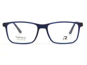 メンズ長方形アイシェイプメガネ、ファッショナブルなTR90光学アイウェアのカスタムロゴ入り - Product Image 3