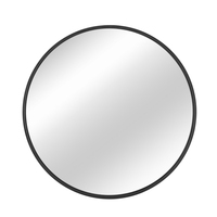 Miroir circulaire en métal pour entrepôt européen et US, conteneur mural d'intérieur en fer