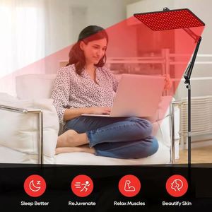 Lampe de sol LED pour thérapie par la lumière rouge 24W, 660nm 850nm, thérapie par la lumière pour tout le corps, élimination des taches brunes sur la peau, soins de beauté, utilisation à domicile pour les muscles - Product Image 3