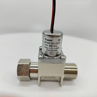DC12V 24V laiton Miniature 3/8 "électrovanne d'eau à connexion rapide pour Machine à café d'eau potable