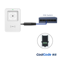 Système de contrôle d'accès RFID PoE haut de gamme Feocey FC7785, lecteur mural QR/code-barres, fréquence 13,56 MHz pour l'accès aux salles de sport