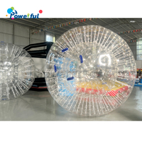 Ballons de bumper de différentes tailles 1,2 m/1,5 m/1,8 m, ballons de bubble soccer gonflables, ballons Zorb pour enfants et adultes
