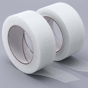 <span class=keywords><strong>80g</strong></span>/m2 kendinden yapışkanlı alçıpan birleştirme bandı 8cm x 90m fiberglas cam örgü kesim fiberglas iplik - Product Image 1