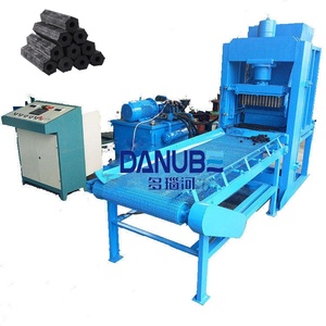 Machine automatique à briquettes à grande capacité, presse hydraulique pour copeaux de bois, équipement de formage de biomasse - Product Image 1