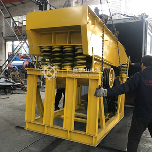 Venta directa de fábrica Maquinaria de construcción 100Tph 200 toneladas por hora Tolva de minería de oro GZD850x3000 Alimentador de tolva vibratorio - Product Image 6