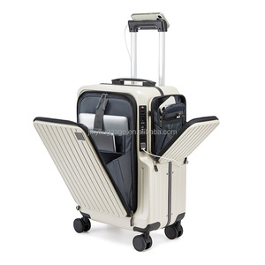 Juego <span class=keywords><strong>de</strong></span> Maletas <span class=keywords><strong>de</strong></span> Viaje Inteligentes <span class=keywords><strong>de</strong></span> Lujo 2026 con Ruedas, Marco <span class=keywords><strong>de</strong></span> Aluminio <span class=keywords><strong>de</strong></span> 20 Pulgadas, Compartimento Frontal para Laptop - Product Image 6