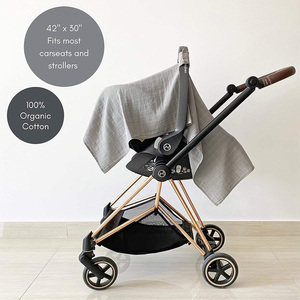 Precio de fabricante infantil lactancia cochecito bufanda niño portador asiento de coche dosel cubierta del cochecito de bebé - Product Image 5