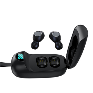 หูฟังสเตอริโอ A7 พร้อมจอแสดงผล LED ดิจิตอล หูฟังไร้สายแบบ Air Dot สวมใส่สบาย พร้อมเคสชาร์จแบบเลื่อนได้ มาตรฐานกันน้ำ IPX5 เหมาะสำหรับเล่นเกม - Product Image 3